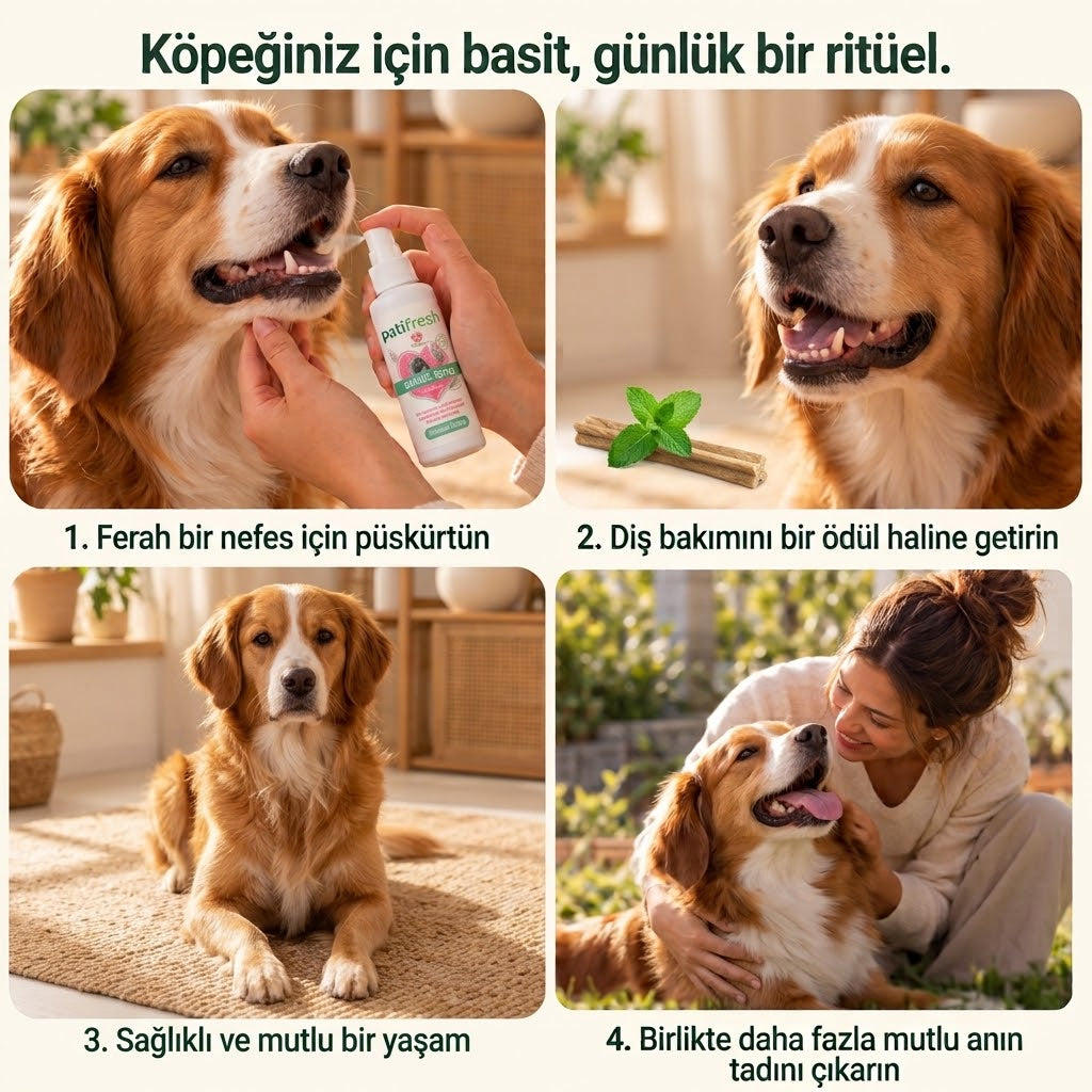 PatiFresh™ Probiyotik Köpek Diş Bakım Spreyi